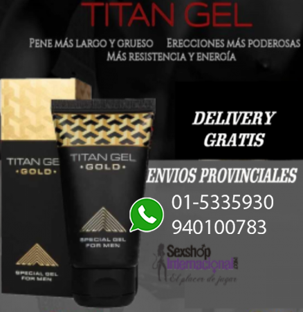 TITAN GEL GOLD ALARGAMIENTO DEL PENE NATURAL 